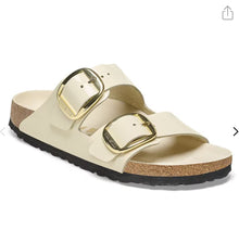 Load image into Gallery viewer, Birkenstock Ecru Big Buckle 1026128