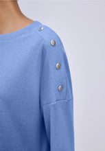 Load image into Gallery viewer, Street one sweater with button detail 344632/17453