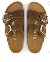 Load image into Gallery viewer, Birkenstock Big Buckle Cognac 1011073