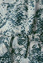 Load image into Gallery viewer, Street One Printed Drawstring Shirt in Arona Blue 323735