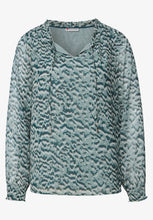 Load image into Gallery viewer, Street one tunic blouse arona blue