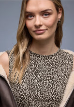 Load image into Gallery viewer, Street One Animal Print Top 324563