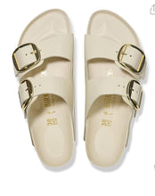 Load image into Gallery viewer, Birkenstock Ecru Big Buckle 1026128