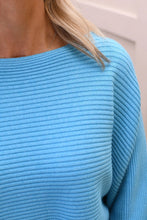 Load image into Gallery viewer, Deck By Decollage Ribbed Batwing Jumper 8948