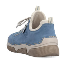 Load image into Gallery viewer, Rieker Laced Blue Trainers 45973-14