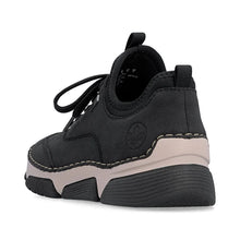 Load image into Gallery viewer, Rieker Black slip on Shoe 45976-00