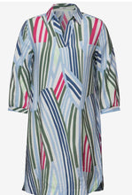 Load image into Gallery viewer, Cecil Shirt Collar Print Dress 143966