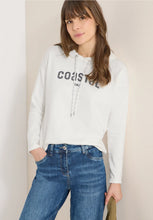 Load image into Gallery viewer, Cecil Coastal Embroidery Hoodie 324539 (white)