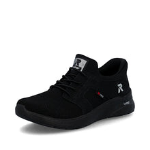 Load image into Gallery viewer, Rieker Black Trainers M8550-00