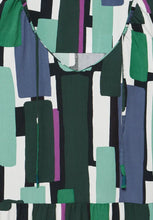 Load image into Gallery viewer, Cecil Block Pattern Dress 144159
