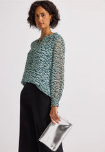 Load image into Gallery viewer, Street one tunic blouse arona blue