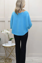 Load image into Gallery viewer, Deck By Decollage Ribbed Batwing Jumper 8948