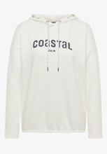 Load image into Gallery viewer, Cecil Coastal Embroidery Hoodie 324539 (white)