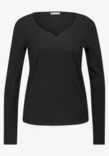 Load image into Gallery viewer, Street One Black Top 324167