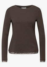 Load image into Gallery viewer, Street One Brown Top 324566