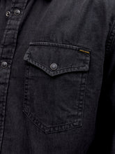 Load image into Gallery viewer, Jack & Jones Black Denim Shirt 12138115