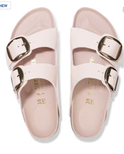 Load image into Gallery viewer, Birkenstock Big Buckle Natural leather Patent (Rose) 1029392
