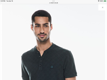 Load image into Gallery viewer, Street one Mens jacquard tee shirt 321078