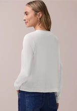 Load image into Gallery viewer, Street One Off-White cardigan 324788/10108
