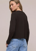 Load image into Gallery viewer, Street One Espresso Brown Knit Cardigan 324788/17276