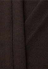 Load image into Gallery viewer, Street One Espresso Brown Knit Cardigan 324788/17276