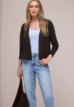Load image into Gallery viewer, Street One Espresso Brown Knit Cardigan 324788/17276