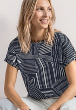 Load image into Gallery viewer, Street One Silk-Look T-Shirt 325626