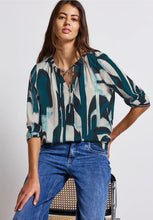 Load image into Gallery viewer, Street One tunic top with detail 345891 Colour- 36857