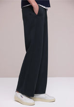 Load image into Gallery viewer, Street One Navy Wide Leg Trousers 380600/17502