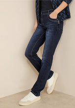 Load image into Gallery viewer, Cecil Dark Denim Jeans 378798