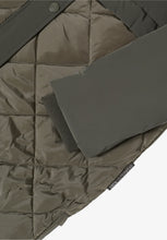 Load image into Gallery viewer, Cecil Mat Mix Olive Green Coat 101286