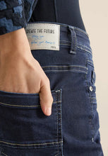 Load image into Gallery viewer, Cecil Dark Denim Jeans 378798