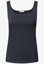 Load image into Gallery viewer, Street One Navy Cami 323677