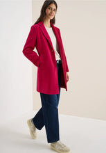 Load image into Gallery viewer, Cecil Ladies Beaujolais Red Coat 101274