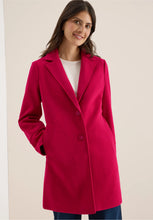 Load image into Gallery viewer, Cecil Ladies Beaujolais Red Coat 101274