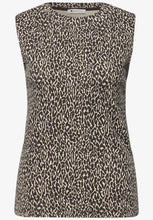 Load image into Gallery viewer, Street One Animal Print Top 324563