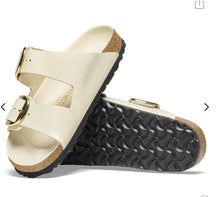 Load image into Gallery viewer, Birkenstock Ecru Big Buckle 1026128
