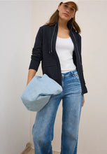 Load image into Gallery viewer, Cecil Ottoman Lightweight Jacket 323723 Colour- Urban Dark Blue