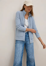 Load image into Gallery viewer, Cecil Ottoman Lightweight Jacket 323723 Colour- Light Blue