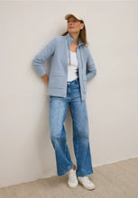 Load image into Gallery viewer, Cecil Ottoman Lightweight Jacket 323723 Colour- Light Blue