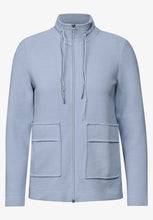 Load image into Gallery viewer, Cecil Ottoman Lightweight Jacket 323723 Colour- Light Blue