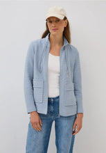 Load image into Gallery viewer, Cecil Ottoman Lightweight Jacket 323723 Colour- Light Blue
