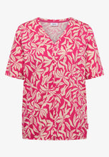 Load image into Gallery viewer, Cecil Floral Pink Printed Top 324832/27492