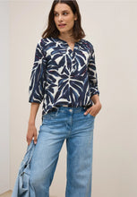 Load image into Gallery viewer, Cecil Patterned Tunic 345903 Colour- Urban Dark Blue