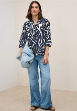 Load image into Gallery viewer, Cecil Patterned Tunic 345903 Colour- Urban Dark Blue