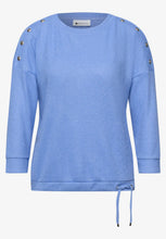 Load image into Gallery viewer, Street one sweater with button detail 344632/17453