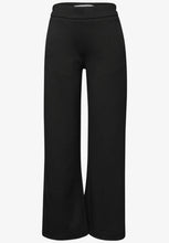 Load image into Gallery viewer, Street One Black Wide Leg Trousers 380600/1001