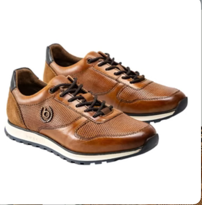 bugatti Heren veters-331-AU101, Dark Brown, 43, donkerbruin, 43 EU
