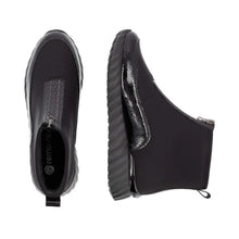 Load image into Gallery viewer, Remonte Black Front Zip Ankle Boot D5983-03
