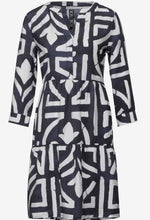 Load image into Gallery viewer, Street One Tunic Dress in Deep Blue 143953